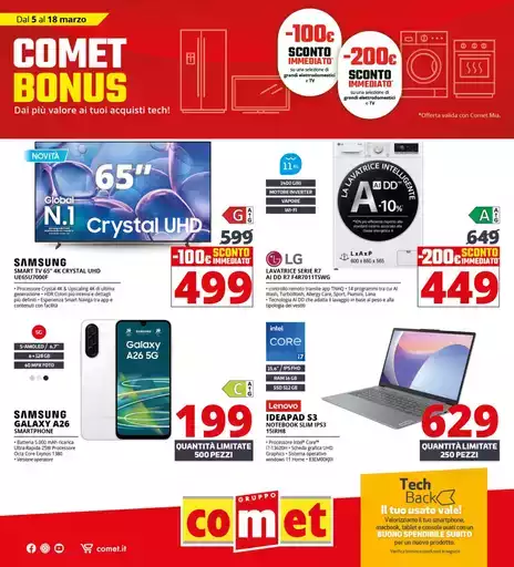 Comet bonus!