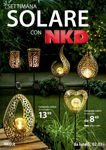 Settimana solare con NKD Settimana solare con NKD