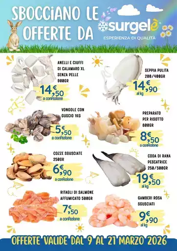 Sbocciano le offerte da