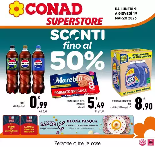 SCONTI FINO AL 50%