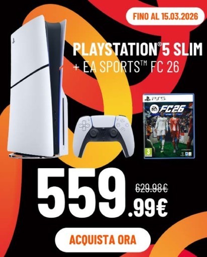 Playstation 5 SLIM + EA sports fc 26