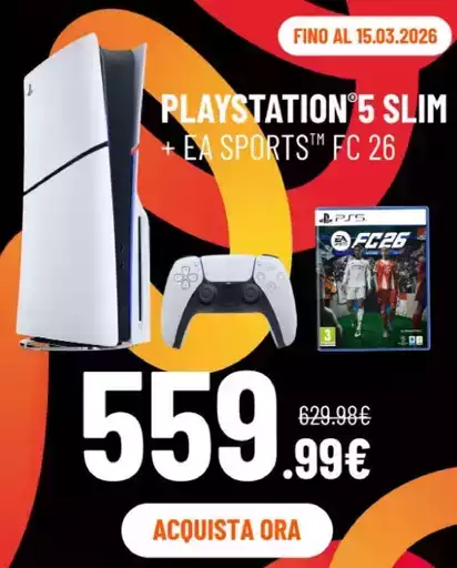 Playstation 5 SLIM + EA sports fc 26