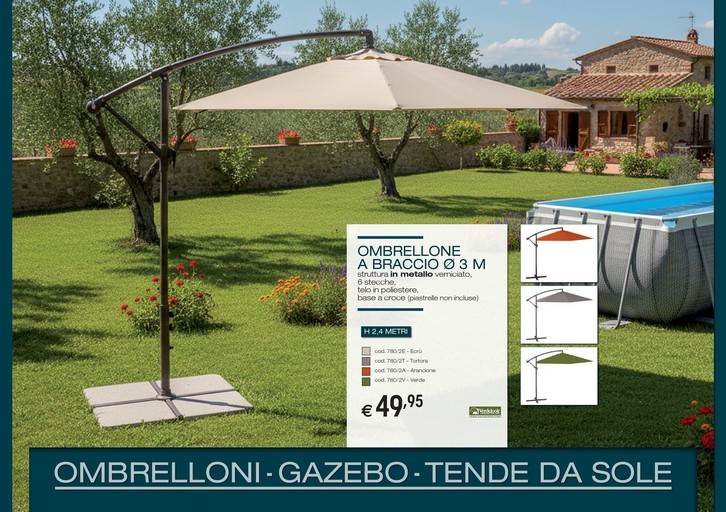 Ombrelloni-Gazebo-Tende da Sole