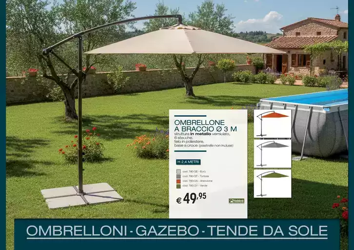 Ombrelloni-Gazebo-Tende da Sole