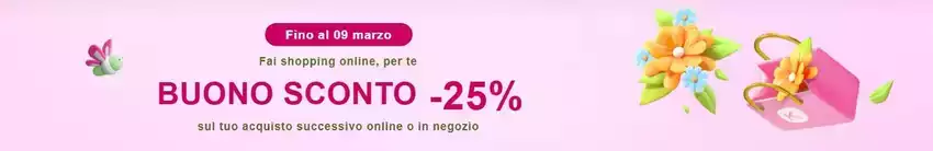 Buono sconto -25%