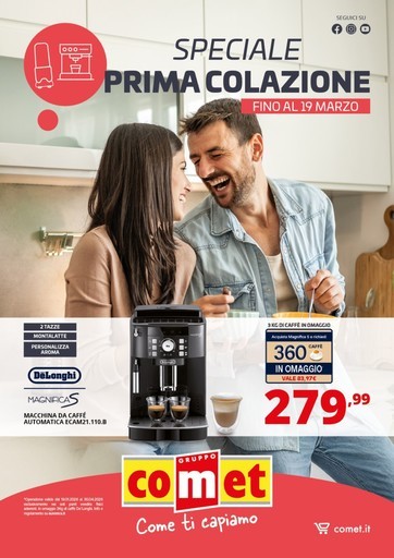Speciale prima colazione da Comet!