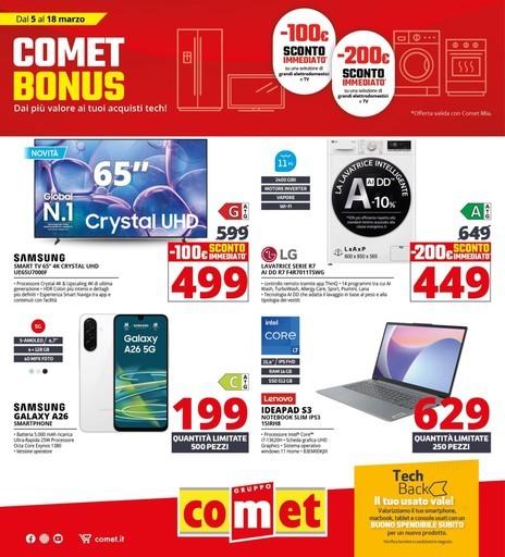 Comet bonus!