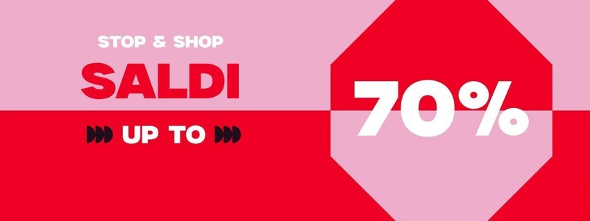 Saldi up to 70%