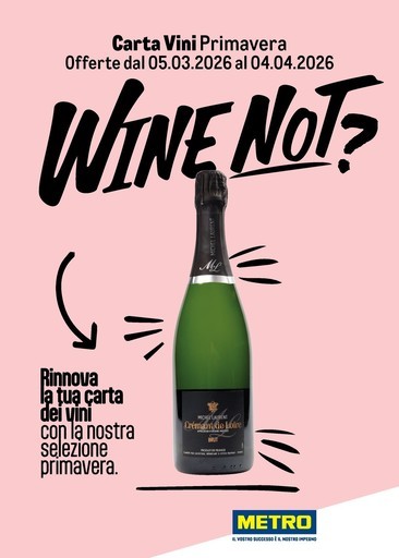 Carta Vini Primavera - 2026