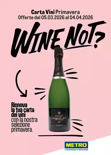 Carta Vini Primavera - 2026 Carta Vini Primavera - 2026