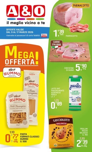 Offerte valide dal 9 al 17 marzo 2026