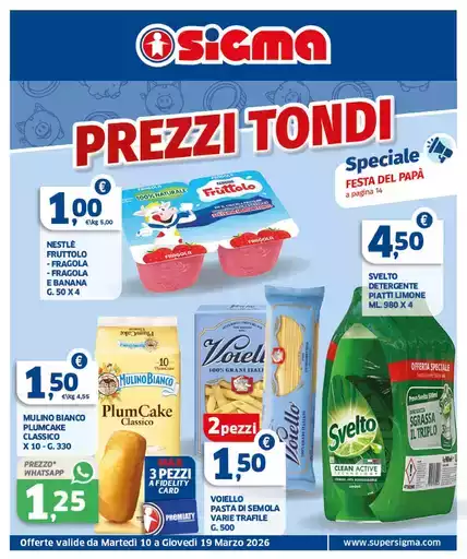 Prezzi tondi