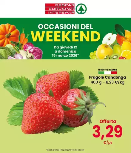 Occasioni del weekend Occasioni del weekend