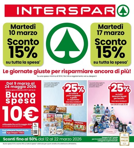 Sconti fino al 50%
