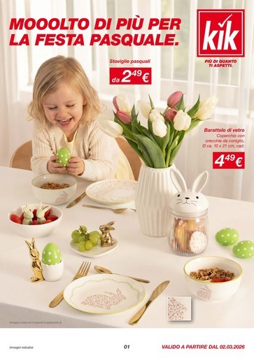 Mooolto piu per la festa pasquale. Mooolto piu per la festa pasquale.