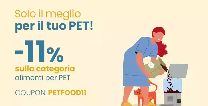 Solo il meglio per il tuo PET! Solo il meglio per il tuo PET!