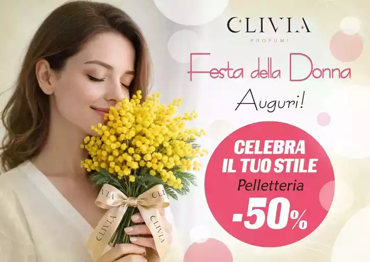 Festa della donna Auguri!