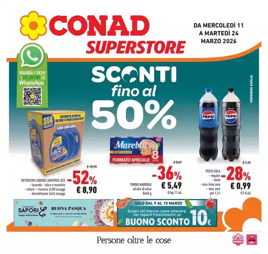 Sconti fino al 50%