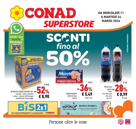 Sconti fino al 50%