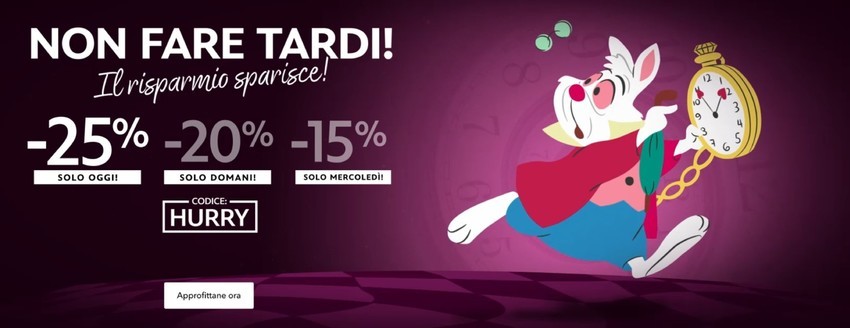 Non fare tardi! Non fare tardi!