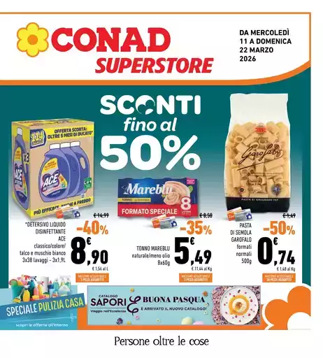 Sconti fino al 50%