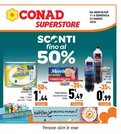 Sconti fino al 50%