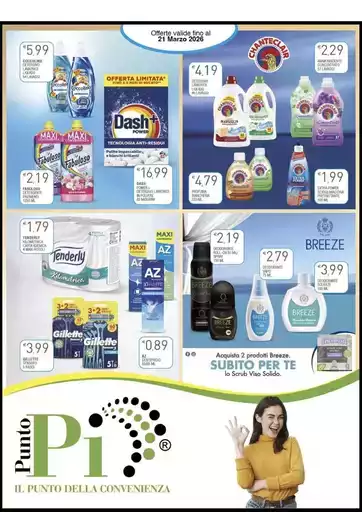 Offerte valide fino al 21 marzo 2026