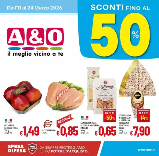 Sconti fino al 50%