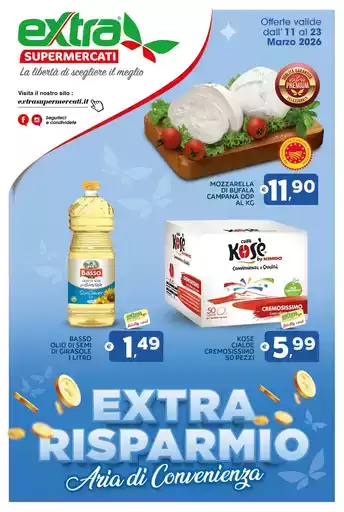 Offerte valide dall'11 al 23 marzo 2026