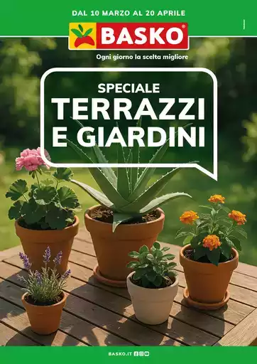 Speciale terrazze e giardini