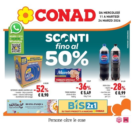 Sconti fino al 50%