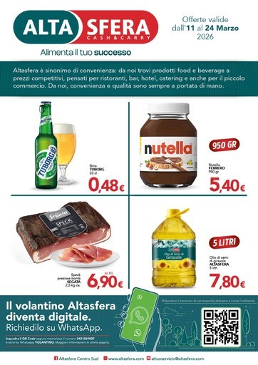 Offerte valide dal 11 al 24 Marzo 2026