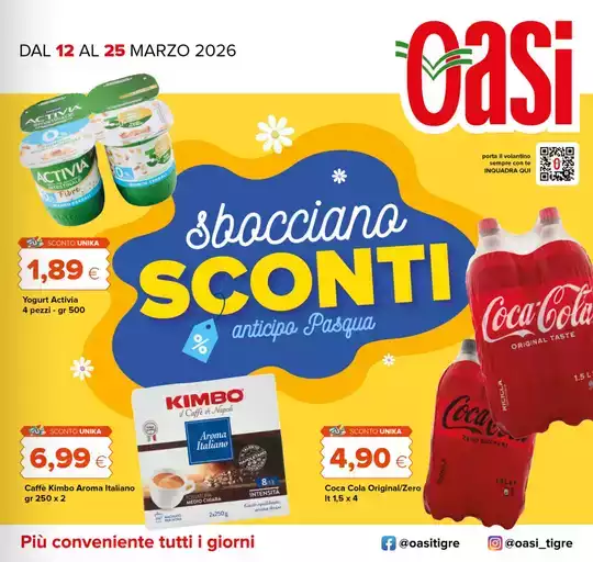 Sbocciano sconti