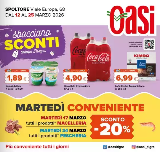 Sbocciano sconti