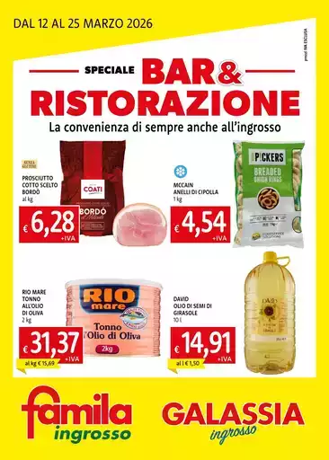Speciale bar & ristorazione