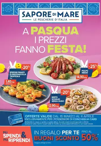 A Pasqua i prezzi fanno festa!