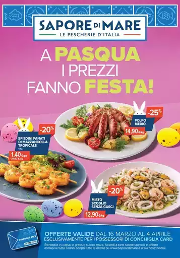 A Pasqua i prezzi fanno festa! A Pasqua i prezzi fanno festa!