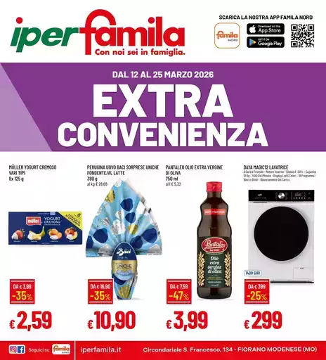 EXTRA CONVENIENZA
