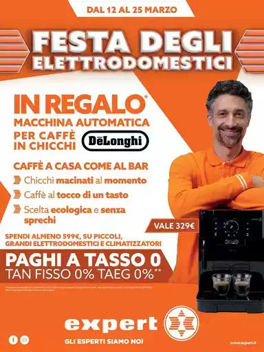 Festa degli elettrodomestici da Expert! Festa degli elettrodomestici da Expert!