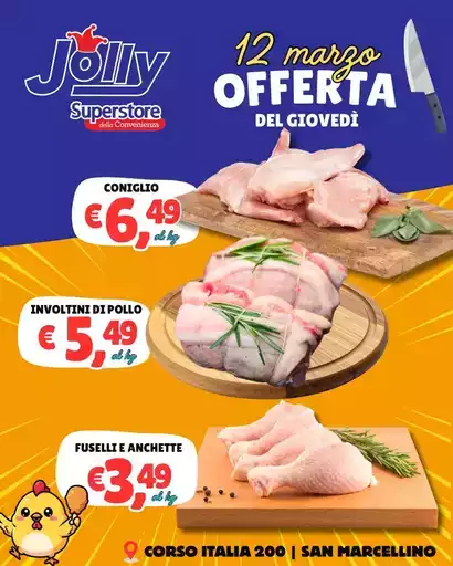 Offerta del giovedi