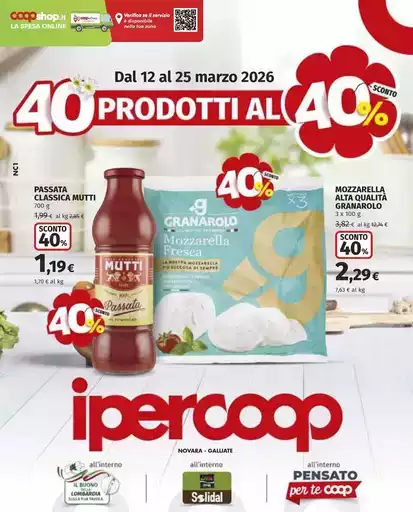 40 prodotti al 40%