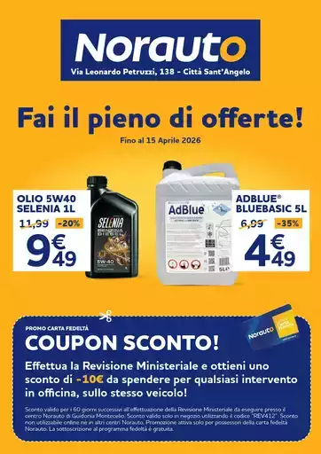 Fai il pieno di offerte!