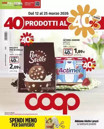 Tanti prodotti al 40%