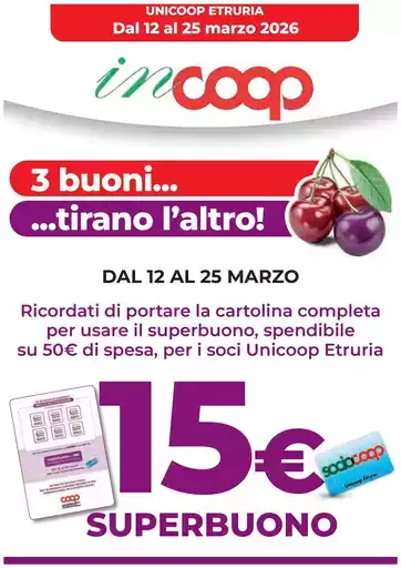 Dal 12 al 25 marzo 2026 Dal 12 al 25 marzo 2026