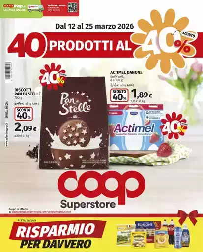 Tanti prodotti al 40%