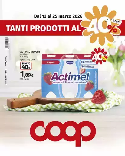 Tanti prodotti al 40%
