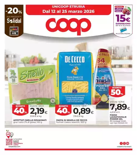 Dal 12 al 25 marzo 2026