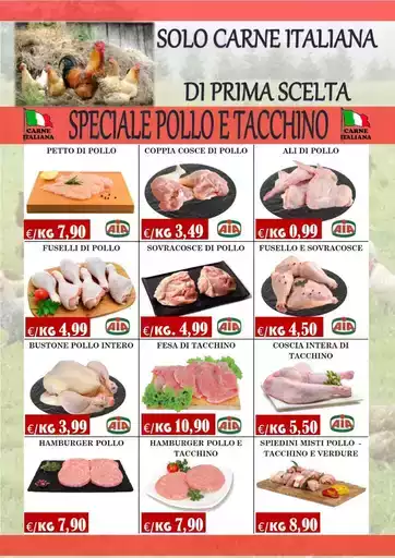 Speciale pollo e tacchino