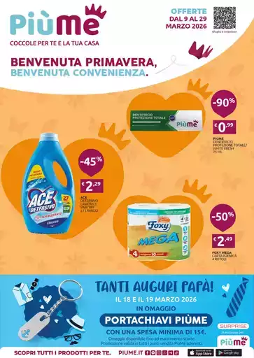 Benvenuta primavera, benvenuta convenienza.