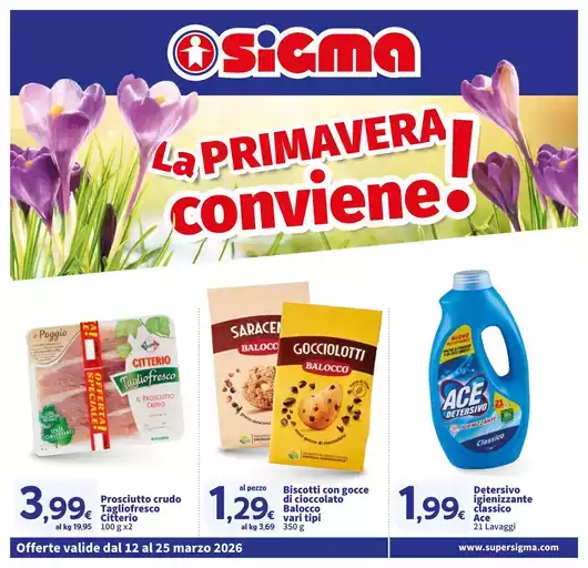 La primavera conviene!, Sigma